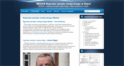 Desktop Screenshot of med-serwis.eu